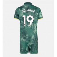 Tottenham Hotspur Dominic Solanke #19 Kolmas Peliasu Lasten 2024-25 Lyhythihainen (+ Lyhyet housut)